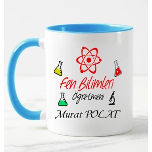 Nil Hediye Fen Bilimleri Öğretmeni Temalı Kupa