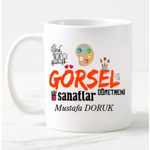 Nil Hediye Görsel Sanatlar Öğretmeni Temalı Kupa