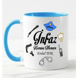 Nil Hediye Infaz Koruma Memuru Temalı Kupa