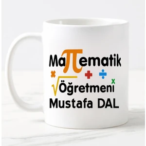 Nil Hediye Matematik Öğretmeni Temalı Kupa1