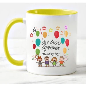 Nil Hediye Okul Öncesi Öğretmeni Temalı Kupa