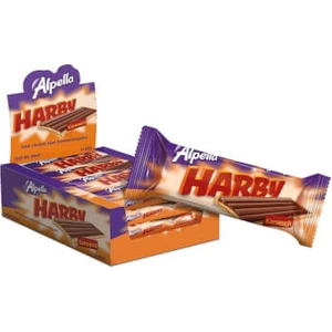 Alpella Harby Karamelli Kaplamalı Bisküvi 25 gr 24'lü