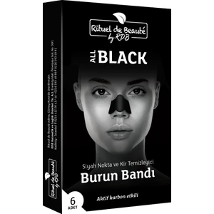 Rituel De Beuate Aktif Karbon Siyah Nokta Burun Bandı