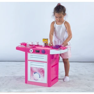 Unicorn Sesli Lavabolu Bulaşık Makinesi Pembe
