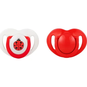 Silikon Ortodontik 2'li Emzik Uğur Böceği 0 Ay +