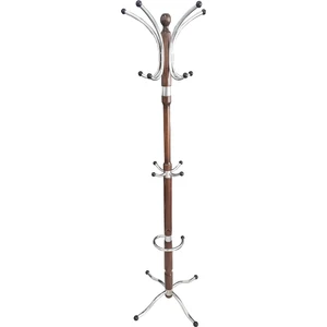Ayaklı Askılık Portmanto - Palmiye Model - Venge