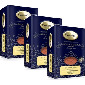 Sandal Ud Ağacı Sabunu 150 gr x 3 Adet