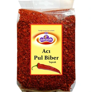 Baharat Acı Pul Biber 1000 gr Yaprak