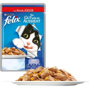 Sığır Etli Pouch Yaş Kedi Maması 85 gr x 5 Adet