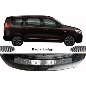 Dacia Lodgy Krom Arka Tampon Eşiği 2013-