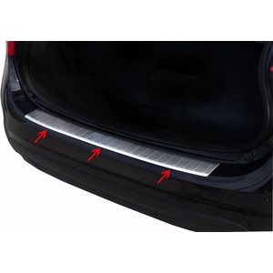 Volvo V60 Krom Arka Tampon Eşiği 2010-