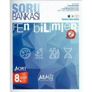 Analiz Yayınları 8.Sınıf Fen Bilimleri Aort Yeni Nesil Soru Bankası