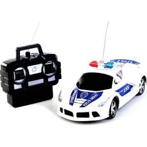 1 :24 Süper Car Polis Arabası 4 Fonksiyon Pilli Uzaktan Kumandalı