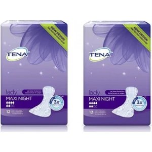 Lady Maxi Night Mesane Pedi 12'li 2 Paket - 24 Adet