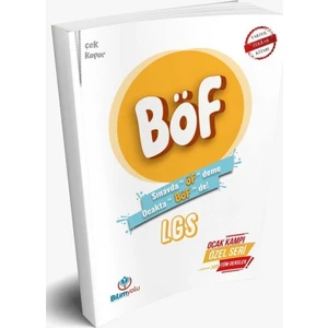 Bilgiyolu Yayınları Bilimyolu 8. Sınıf Lgs Böf Yarıyıl Tatil Kitabı