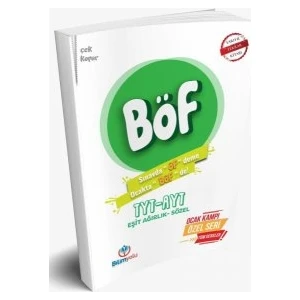 Bilgiyolu Yayınları Bilimyolu Tyt Ayt Eşit Ağırlık Sözel Böf Yarıyıl Tatil Kitabı