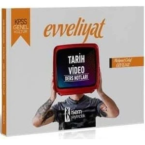 İSEM Yayıncılık 2020 Evveliyat KPSS Tarih Video Ders Notu