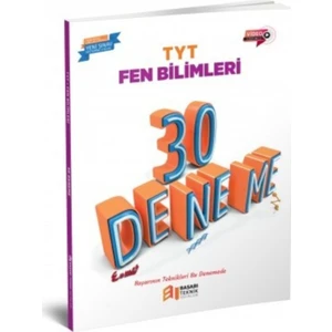 Başarı Teknik Yayınları 30 TYT Fen Bilimleri Deneme