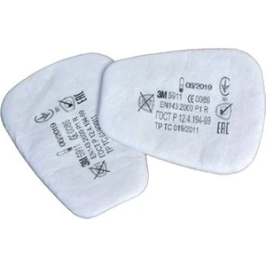 3m 5911 P1 Toz ve Sis Maske Filtresi Pedi