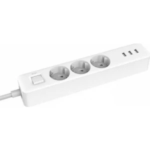 Power Strip 3'lü Priz 3 USB Girişli 1,4 m