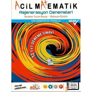 Acil Yayınları TYT Matematik Rejenerasyon 12'li Denemeleri - İbrahim Turan Başay