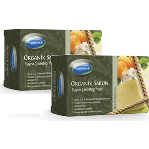 Organik Kayısı Çekirdeği Yağlı Sabun 125 gr x 2 Adet