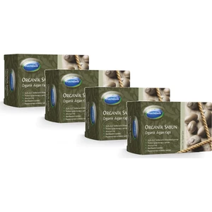 Organik Argan Yağlı Sabun 125 gr x 4 Adet