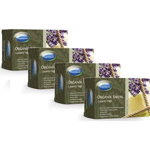 Organik Lavanta Yağlı Sabun 125 gr x 4 Adet