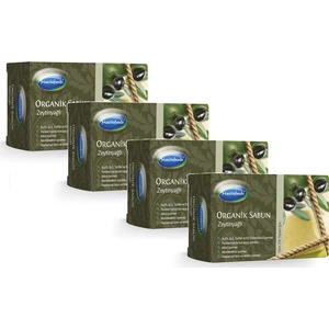 Organik Zeytinyağlı Sabun 125 gr x 4 Adet