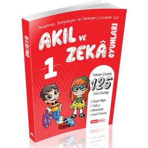 Kırmızı Beyaz Yayınlar Akıl ve Zeka Oyunları 1.Sınıf