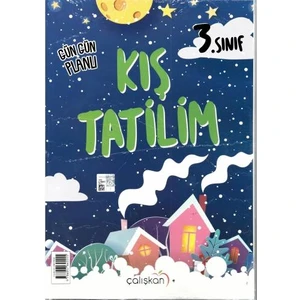 Çalışkan Yayınları 3. Sınıf Yarıyıl Kış Tatilim Tatil Kitabı 2020