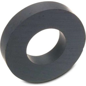 Dünya Magnet Mıknatıs 1 Adet 55 x 25 x 8 mm Ferrite Kömür Halka Mıknatıs Magnet