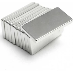 Mıknatıs AVM Dikdörtgen Güçlü Neodyum Mıknatıs - 20x10x2 mm - 10 Adet