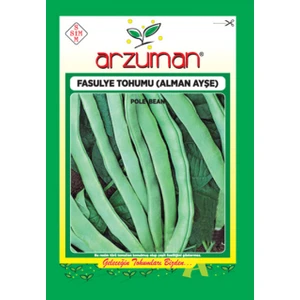 Sebze Alman Ayşe Fasulye Tohum 50 gr