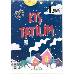 Çalışkan Yayınları 1. Sınıf Yarıyıl Kış Tatilim Tatil Kitabı 2020