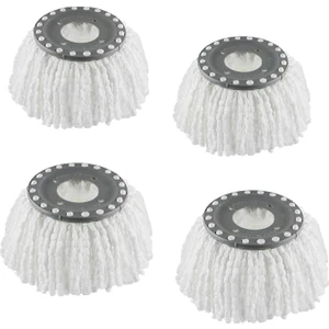 Turuncu Koli 4 Adet Yedek Uc Yedek Mop Mikrofiber Bez Temizlik Paspas