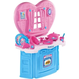 Furkan Toys Princess 18 Parça Dev Mutfak Seti