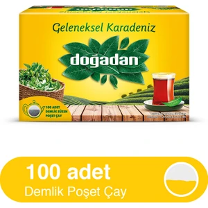 Geleneksel Karadeniz Bergamot Aromalı 100'lük Demlik Poşet Çay (320 gr)