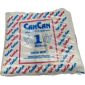 Orta Boy Hışır Atlet Poşet 28 x 50 1 kg + Peçete