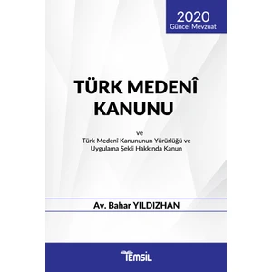 Türk Medeni Kanunu - Bahar Yıldızhan