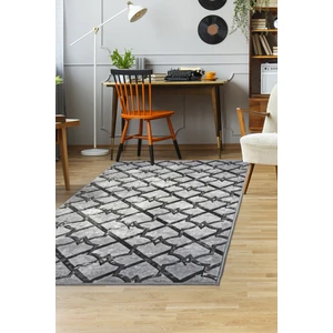 Diji Dekor Otto Gri Kesme Halı Battaniye Yüzey Kaymaz Yıkanabilir Antibakteriyel Antistatik 100 x 800 cm