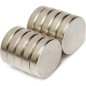 Mıknatıs AVM 12x3 mm Güçlü Neodyum Mıknatıs, Yuvarlak Güçlü Disk Magnet (20 Adet)