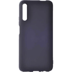 Tekno Grup Huawei P Smart Pro 2019 Kılıf Mat Premium Silikon Kılıf + Tam Kaplayan 6D Nano Ekran Koruyucu Siyah
