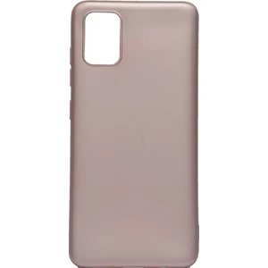 Tekno Grup Samsung Galaxy A51 Kılıf Mat Premium Silikon Kılıf Rose