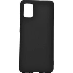 Tekno Grup Samsung Galaxy A71 Kılıf Mat Premium Silikon Kılıf Siyah