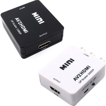 Gplus Av To HDMI Mini Switch Rca Composit Audio Video HDMI Fiyatı