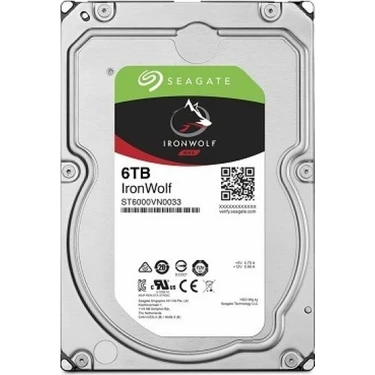 Seagate IronWolf 6TB 7200RPM 256MB Cache SATA 6.0GB/s 3.5 Fiyatı