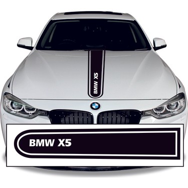 3m Bmw X5 Logolu Otomobil On Kaput Seridi Kaput Sticker Fiyati