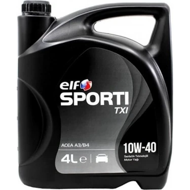 Elf Sporti TXI 10W-40 4 Litre Motor Yağı ( Üretim Yılı: 2023