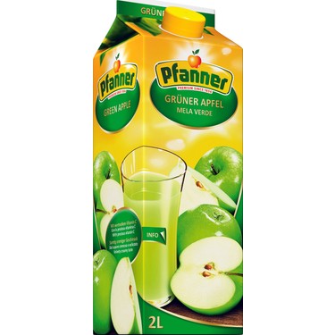 PFANNER MEYVE SUYU YEŞİL ELMA 2LT